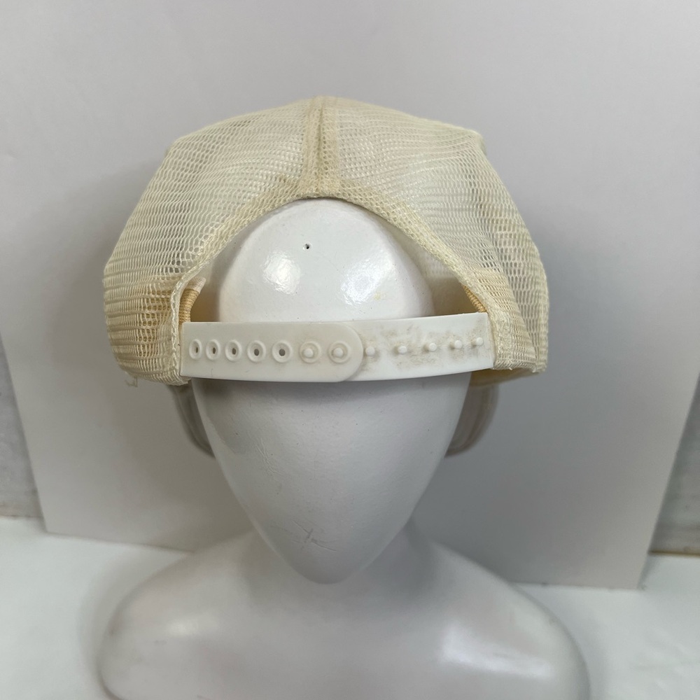 Vintage NASA Hat Cap White with Silver Accents SnapBack - Picture 3 of 5